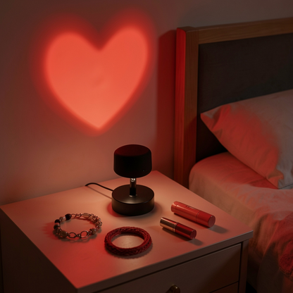 LoveLux™. Lámpara Proyectora de Corazón ❤️